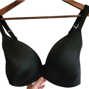 CACIQUE Lane Bryant Black Bra 38F